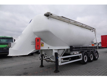 Semirremolque silo para transporte de cemento Feldbinder CEMENTONACZEPA / 2 KOMORY / 37 000 L / SILOS / DO MATERIAŁÓW SYP: foto 2 Semirremolque silo para transporte de cemento Feldbinder CEMENTONACZEPA / 2 KOMORY / 37 000 L / SILOS / DO MATERIAŁÓW SYP: foto 2
