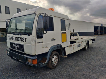 Grua de remolque autos MAN 12.224
