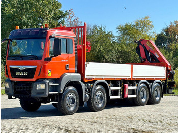 Camión caja abierta, Camión grúa MAN TGS 35.400* PK 26002 - EH D + FUNK /8x4: foto 3