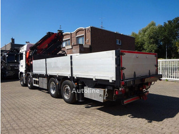 Camión caja abierta, Camión grúa MAN TGS 35.480 - Flatbed + crane: foto 4