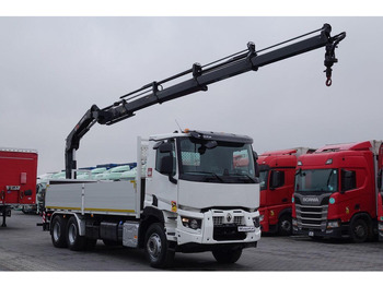 Camión caja abierta RENAULT C 380