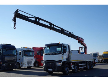 Camión caja abierta RENAULT C 430