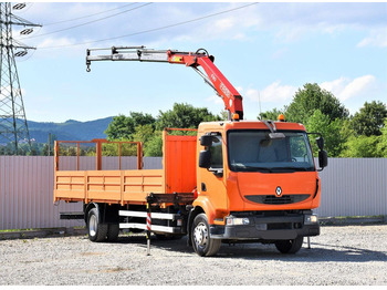 Camión caja abierta RENAULT Midlum 220