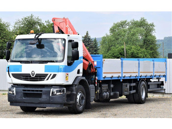 Camión caja abierta, Camión grúa Renault Premium 320 DXI: foto 3