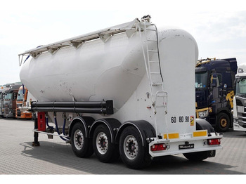 Semirremolque silo para transporte de cemento SPITZER CEMENTONACZEPA / 37 000 L / SILOS / 3 KOMORY / OSIE SAF: foto 5