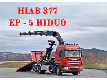 Camión con equipo de cable SCANIA G 400