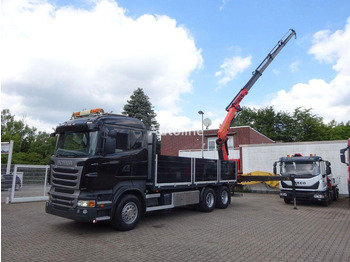 Camión caja abierta SCANIA R 620