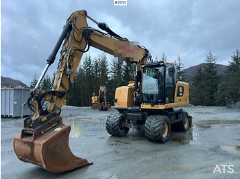 Excavadora de ruedas CAT M318F Hjulmaskin m/ oilquick og tannskuffe: foto 3 Excavadora de ruedas CAT M318F Hjulmaskin m/ oilquick og tannskuffe: foto 3