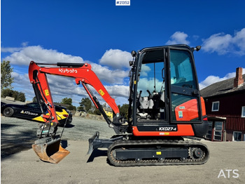 Miniexcavadora KUBOTA KX027-4