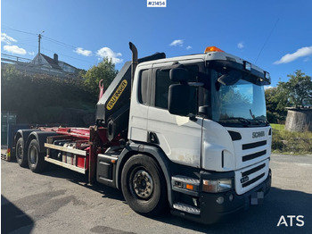 Camión grúa SCANIA P 340