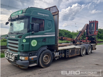 Camión caja abierta SCANIA R 560