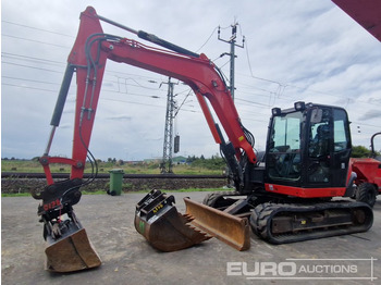 Miniexcavadora KUBOTA KX080