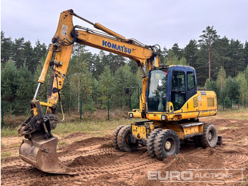 Excavadora de ruedas KOMATSU PW160