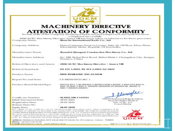 Miniexcavadora HYUNDAI