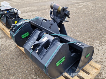 Cazo Unused Häner 56" Tilt Ditching, 26", 12" Digging Buckets to suit Mini Excavator / Cazo: foto 3