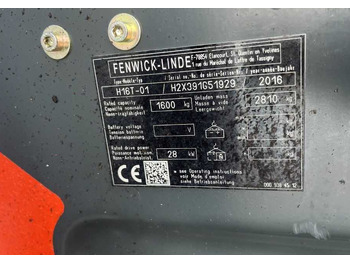 Carretilla elevadora de gas Linde H16T-01: foto 4