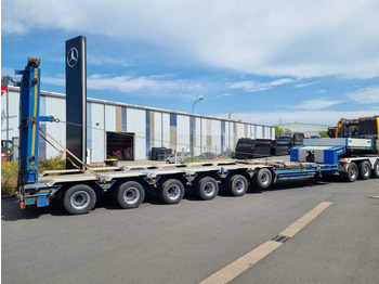 Semirremolque góndola rebajadas Goldhofer STZ-H6-57/80A Teleskop-Tieflader Waggontransport: foto 5