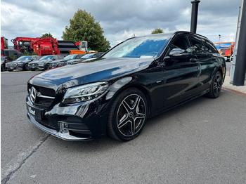 Coche familiar Mercedes-Benz C 220d NightEdition+AMG+Distr+SportfahrW+RFK: foto 2