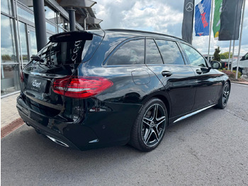 Coche familiar Mercedes-Benz C 220d NightEdition+AMG+Distr+SportfahrW+RFK: foto 4