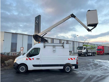 Camión con plataforma elevadora, Furgoneta Renault Master 2.3 dCi / KLUBB K26, 12m: foto 2
