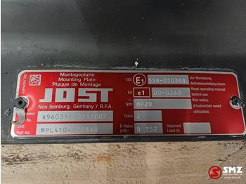 Quinta rueda para Camión jost Occ koppelschotel + montageplaat JSK36D JOST: foto 5