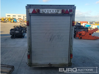 Remolque porta maquinaria 1 Ton Box Twin Axle Trailer, Side Door, Roller Door: foto 4