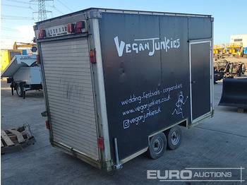 Remolque porta maquinaria 1 Ton Box Twin Axle Trailer, Side Door, Roller Door: foto 5