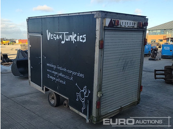 Remolque porta maquinaria 1 Ton Box Twin Axle Trailer, Side Door, Roller Door: foto 3