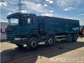 Camión volquete SCANIA P
