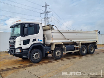 Camión volquete SCANIA P