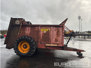 Remolque agrícola Marshall VES1500 Single Axle Muck Spreader: foto 5 Remolque agrícola Marshall VES1500 Single Axle Muck Spreader: foto 5
