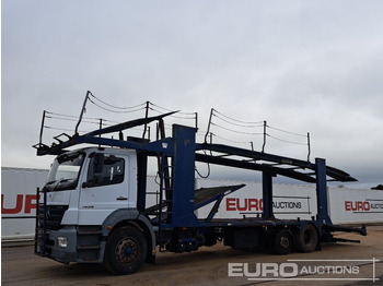 Camión portavehículos MERCEDES-BENZ Axor 1828