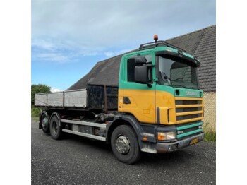 Camión caja abierta SCANIA 124