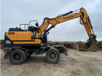 Excavadora de ruedas Hyundai HW 140: foto 2