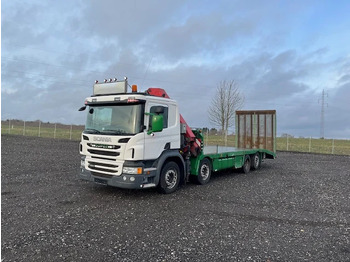 Camión portavehículos SCANIA P 450