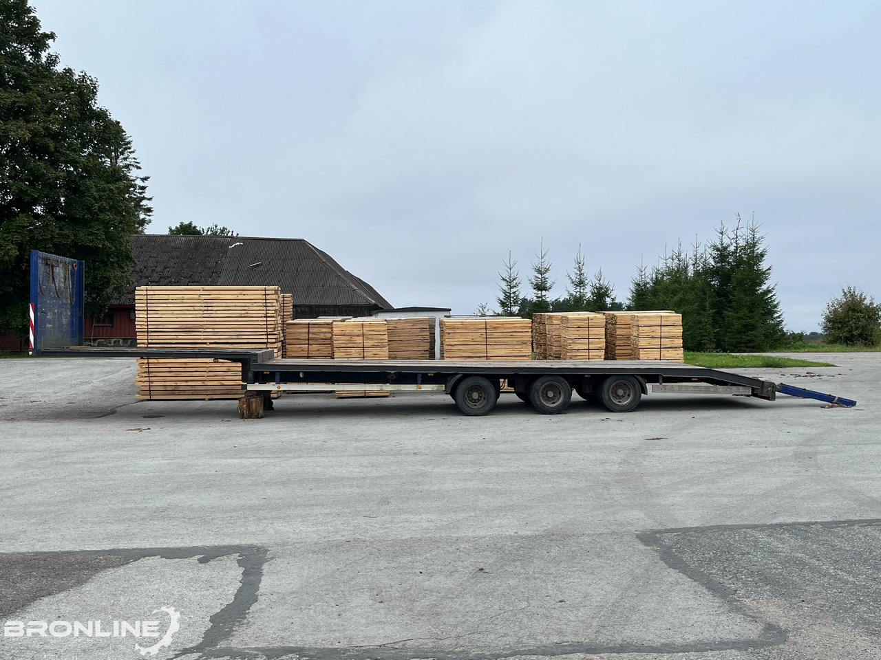 2003 WECON S327 LK20 3-axle trailer - Semirremolque góndola rebajadas: foto 2 2003 WECON S327 LK20 3-axle trailer - Semirremolque góndola rebajadas: foto 2