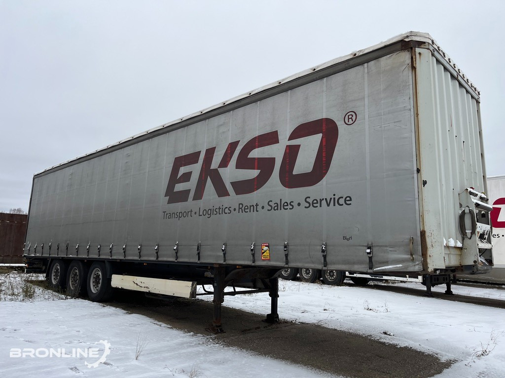 2006 KRONE SDP 27ELB2-CS curtain side semi-trailer - Semirremolque lona: foto 1 2006 KRONE SDP 27ELB2-CS curtain side semi-trailer - Semirremolque lona: foto 1