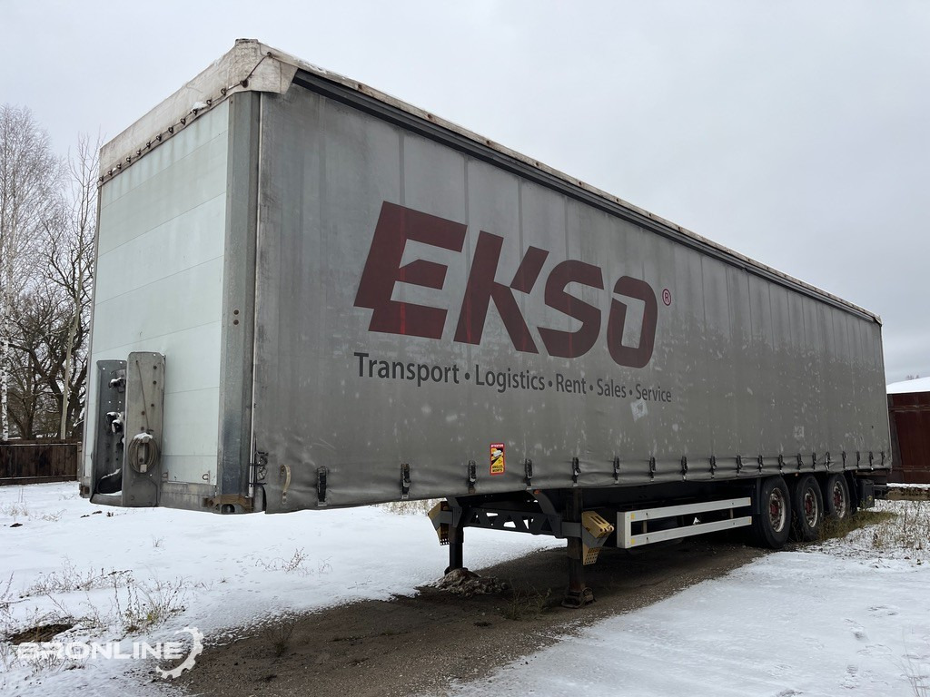 2007 HUMBAUR HSA 351324 curtain side semi-trailer - Semirremolque lona: foto 1 2007 HUMBAUR HSA 351324 curtain side semi-trailer - Semirremolque lona: foto 1