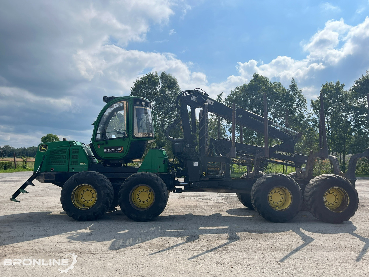 2010 John Deere 1110E Forwarder 8x8 - Autocargador: foto 5 2010 John Deere 1110E Forwarder 8x8 - Autocargador: foto 5