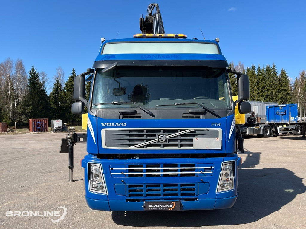 2008 VOLVO FM440 6x2+HIAB Crane+Platform trailer - Cabeza tractora, Semirremolque plataforma/ Caja abierta: foto 3 2008 VOLVO FM440 6x2+HIAB Crane+Platform trailer - Cabeza tractora, Semirremolque plataforma/ Caja abierta: foto 3