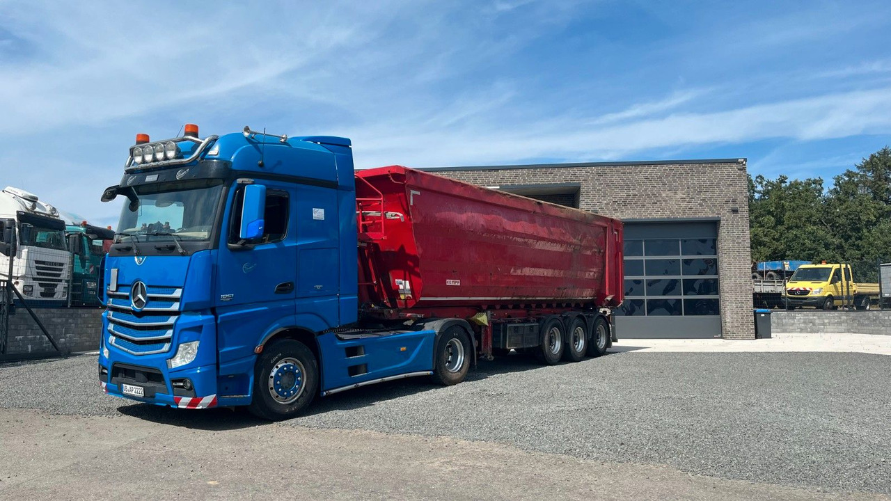 Kempf SKM 35/3 Kipper Mulde Lift Schrott Stahl 50m - Semirremolque volquete: foto 1 Kempf SKM 35/3 Kipper Mulde Lift Schrott Stahl 50m - Semirremolque volquete: foto 1