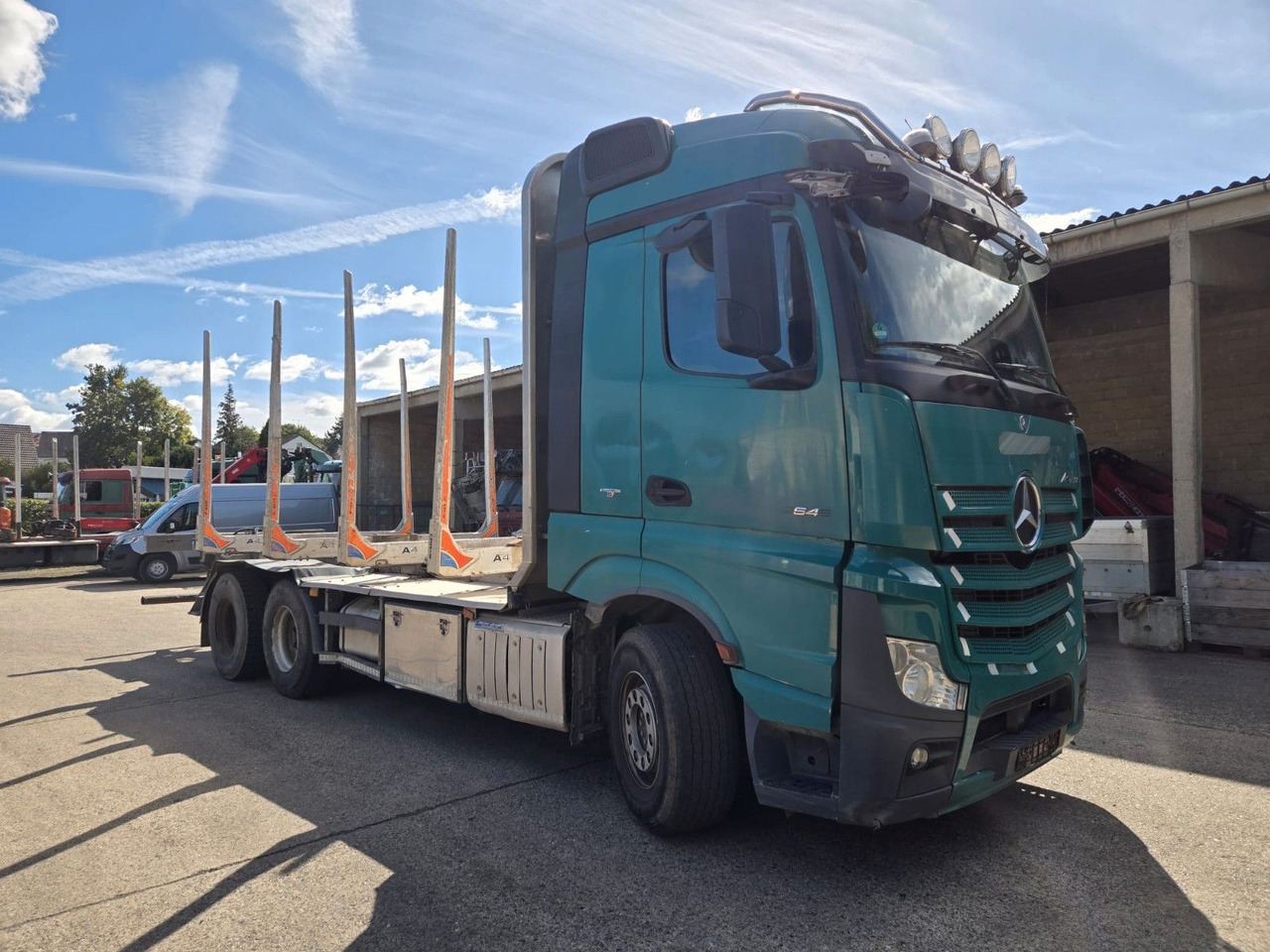 Mercedes-Benz Actros 2645 Holztransporter ohne Kran - Camión portacontenedore/ Intercambiable: foto 2 Mercedes-Benz Actros 2645 Holztransporter ohne Kran - Camión portacontenedore/ Intercambiable: foto 2