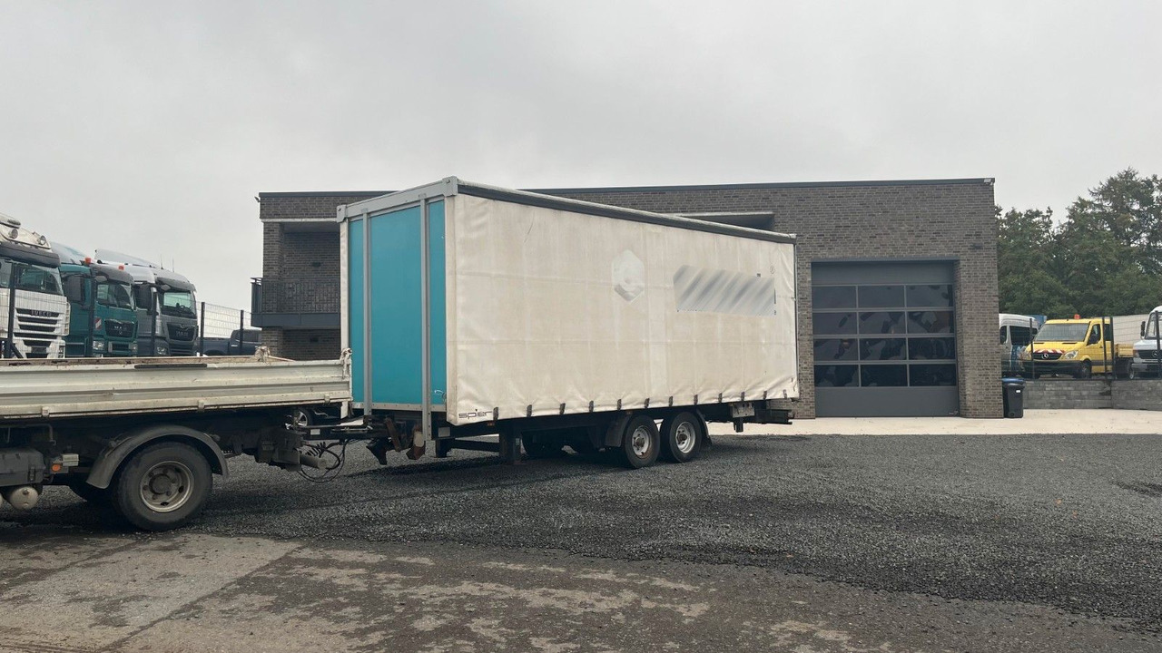 Spier ZPL 255 Tandem Anhänger BPW Achsen - Remolque con toldo: foto 1 Spier ZPL 255 Tandem Anhänger BPW Achsen - Remolque con toldo: foto 1
