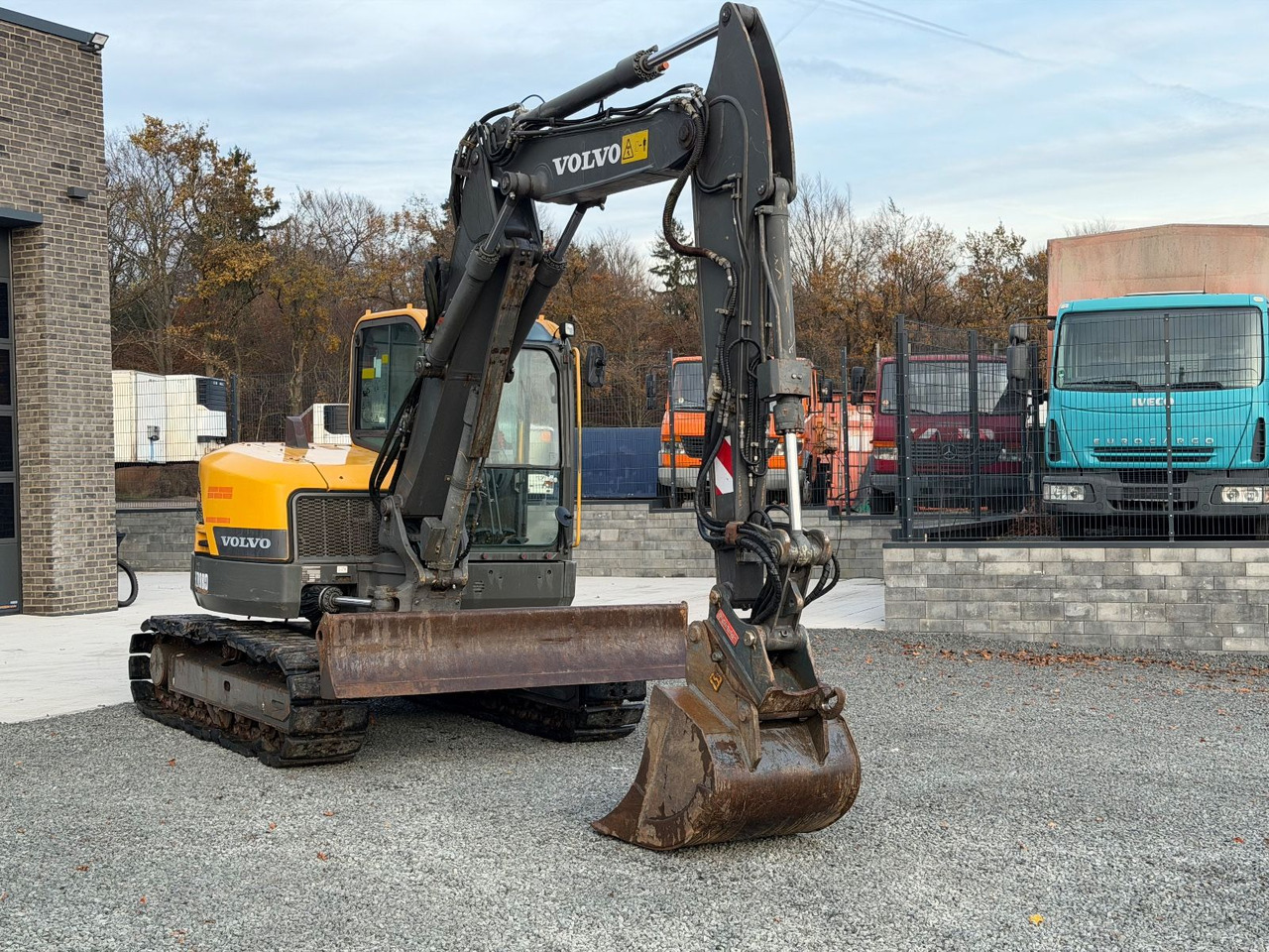 Miniexcavadora Volvo ECR 88 D Verstellauslger OQ Oilquick: foto 6