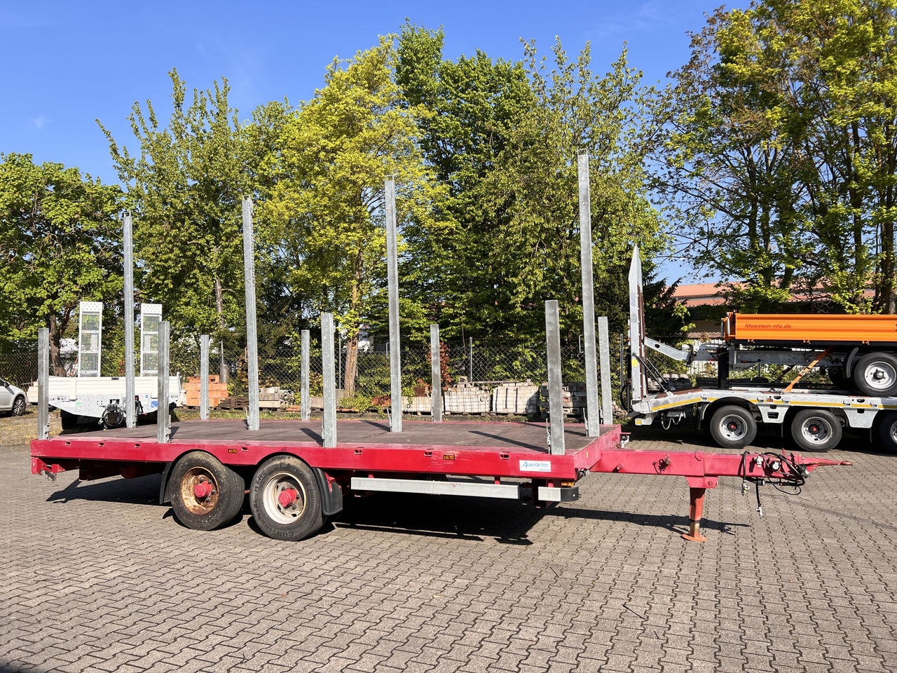 Auwaerter X-LTL110 Tandempritsche, ausziehbar, wenig Benutzt - Remolque plataforma/ Caja abierta: foto 2 Auwaerter X-LTL110 Tandempritsche, ausziehbar, wenig Benutzt - Remolque plataforma/ Caja abierta: foto 2