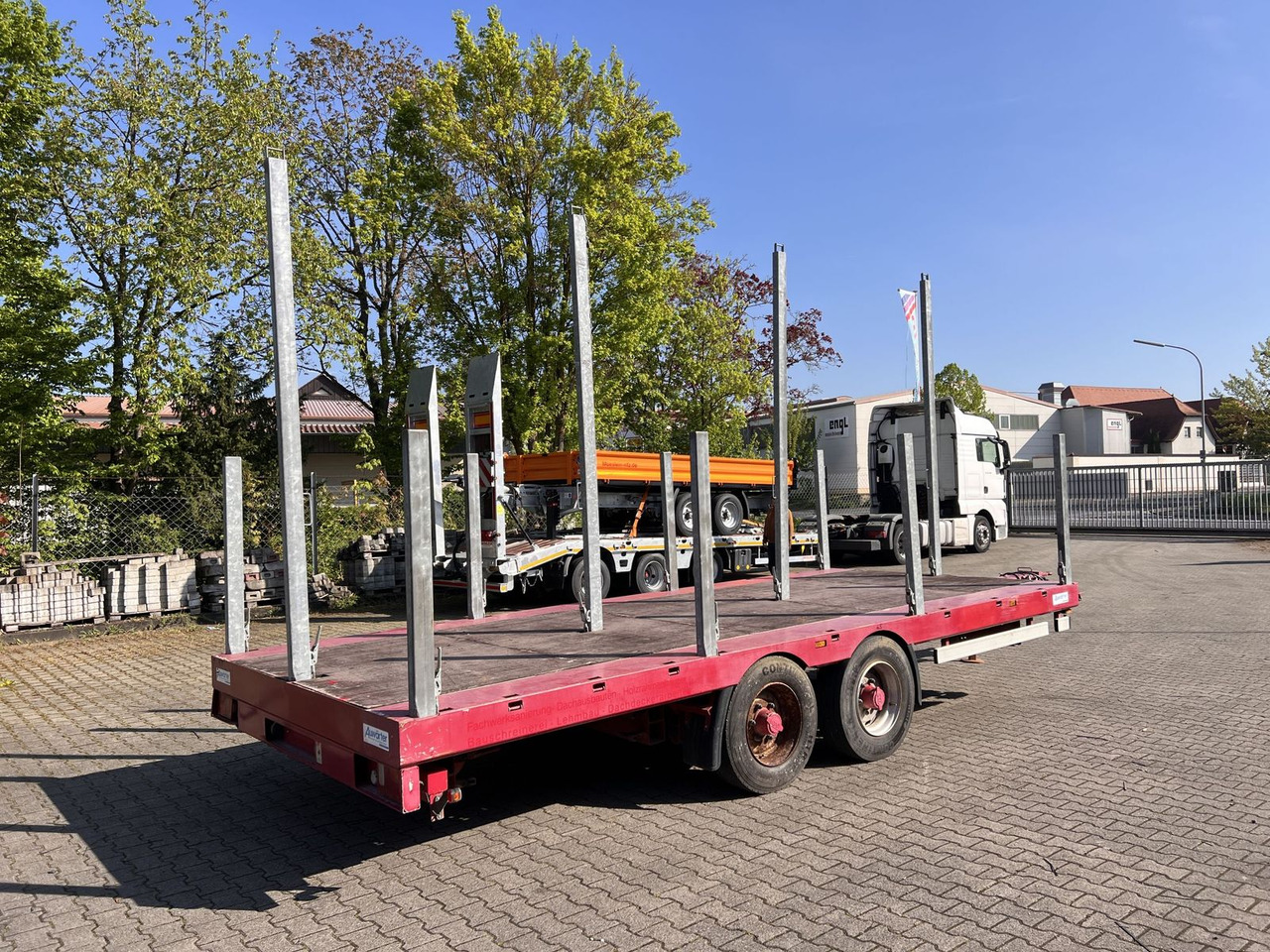 Auwärter Tandempritsche, ausziehbar, wenig Benutzt - Remolque plataforma/ Caja abierta: foto 4 Auwärter Tandempritsche, ausziehbar, wenig Benutzt - Remolque plataforma/ Caja abierta: foto 4
