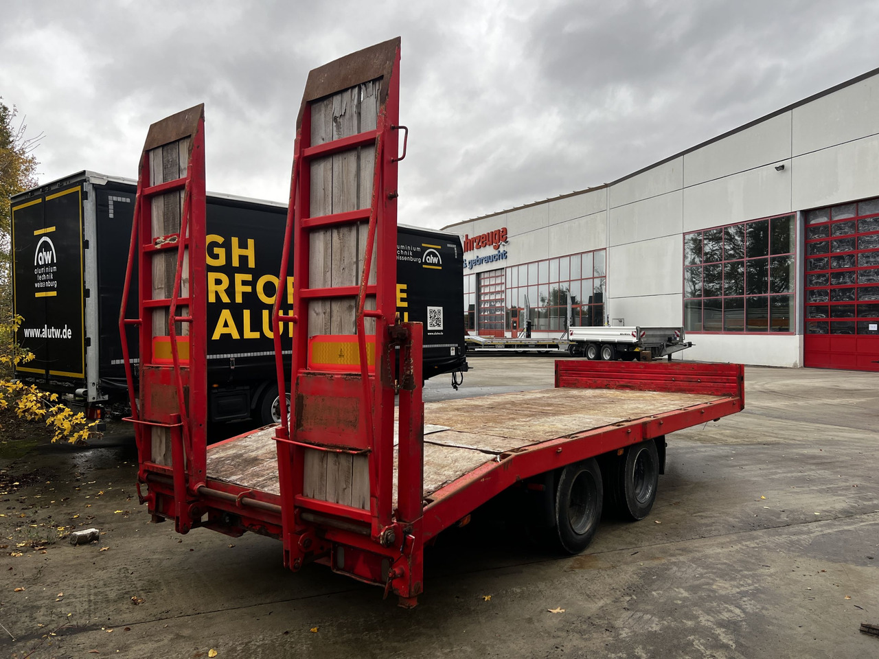 Blomenroehr 682/13800 13,8 t Tandemtieflader - Remolque góndola rebajadas: foto 5 Blomenroehr 682/13800 13,8 t Tandemtieflader - Remolque góndola rebajadas: foto 5