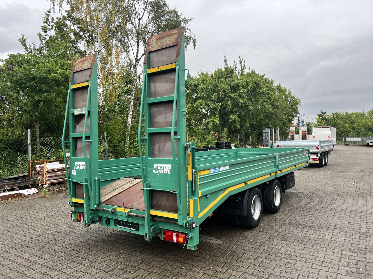 Blomenroehr 688/18000 18 t Tandemtieflader, wenig Benutzt - Remolque góndola rebajadas: foto 5 Blomenroehr 688/18000 18 t Tandemtieflader, wenig Benutzt - Remolque góndola rebajadas: foto 5