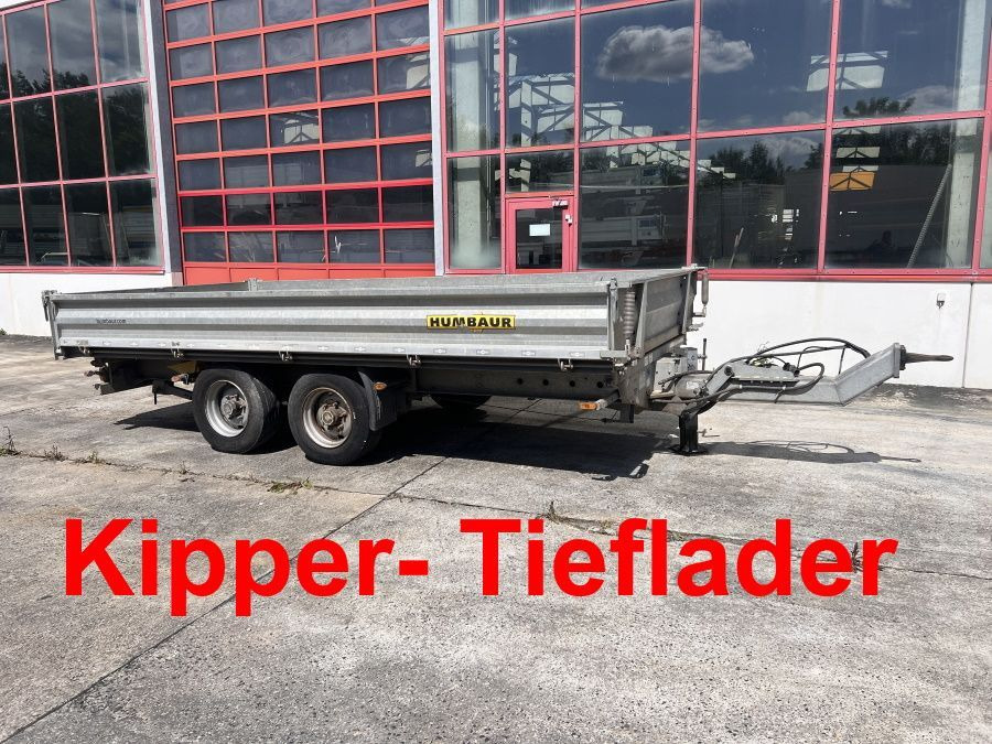 Humbaur Tandemkipper- Tieflader - Remolque volquete: foto 1 Humbaur Tandemkipper- Tieflader - Remolque volquete: foto 1