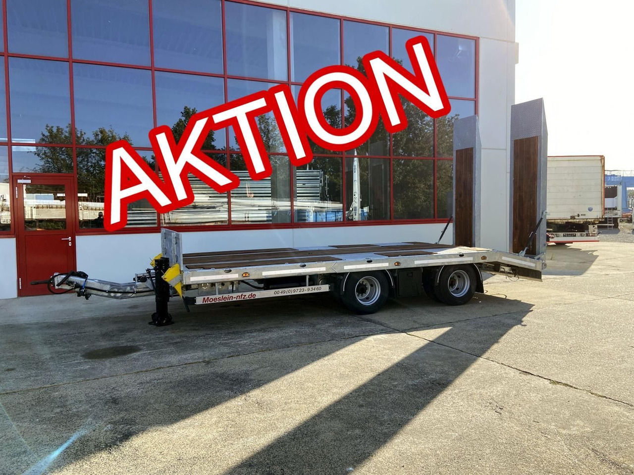 Möslein 21 t Tandemtieflader, Luftgefedert, NEU - Remolque góndola rebajadas: foto 1 Möslein 21 t Tandemtieflader, Luftgefedert, NEU - Remolque góndola rebajadas: foto 1